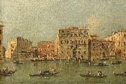 Francesco Guardi View of the Palazzo Loredan dell'Ambasciatore on the Grand Canal oil painting